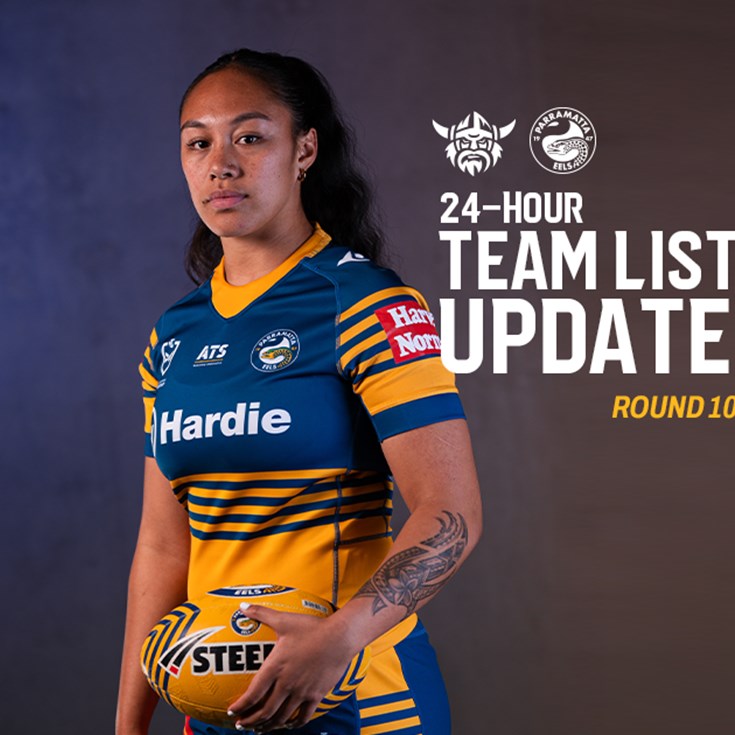 NRLW Team list Update: Round 10