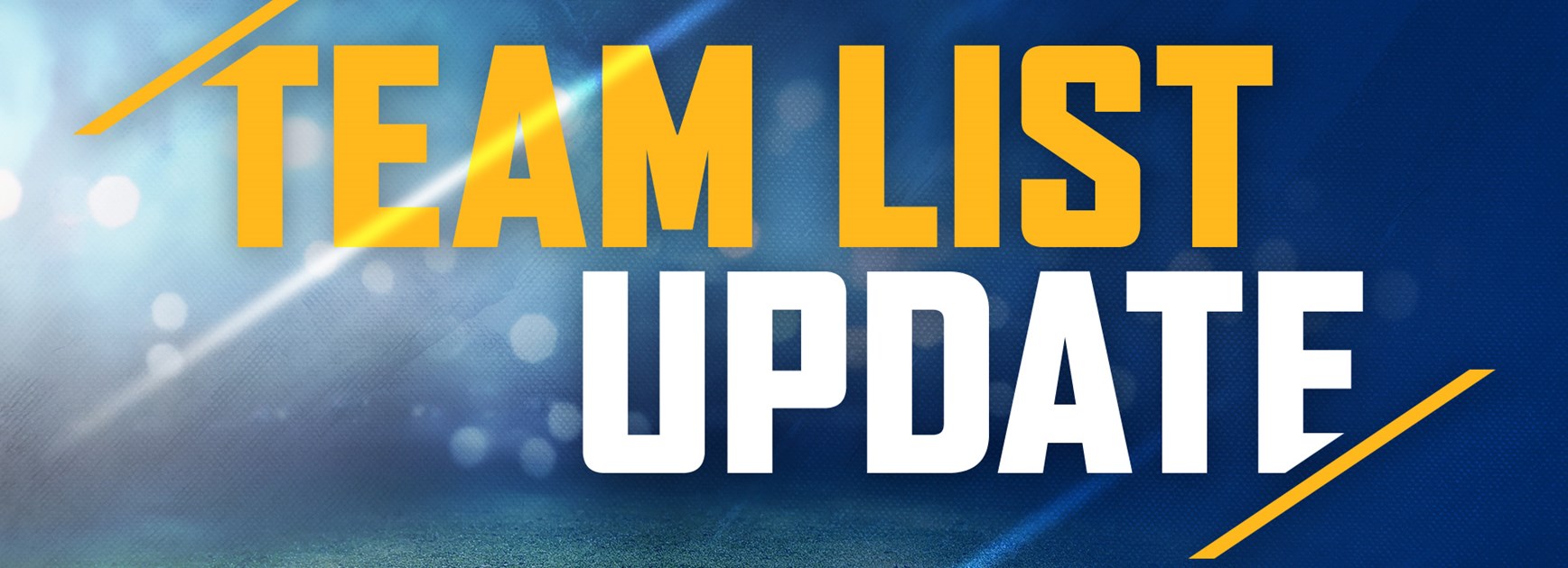 Team List Update: Cowboys v Eels, Round Ten