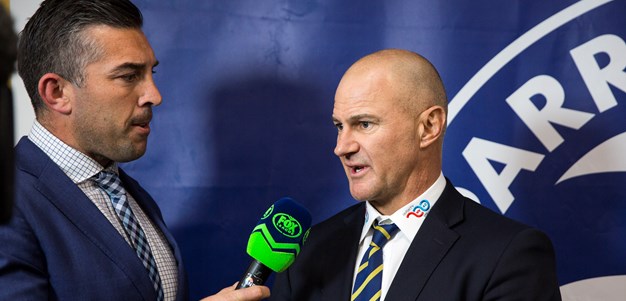 Arthur calmer about how Eels are playing