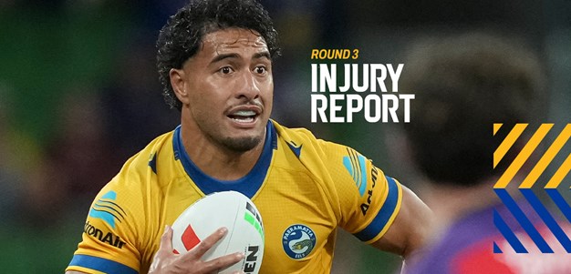 NRL Injury Update: Round 3