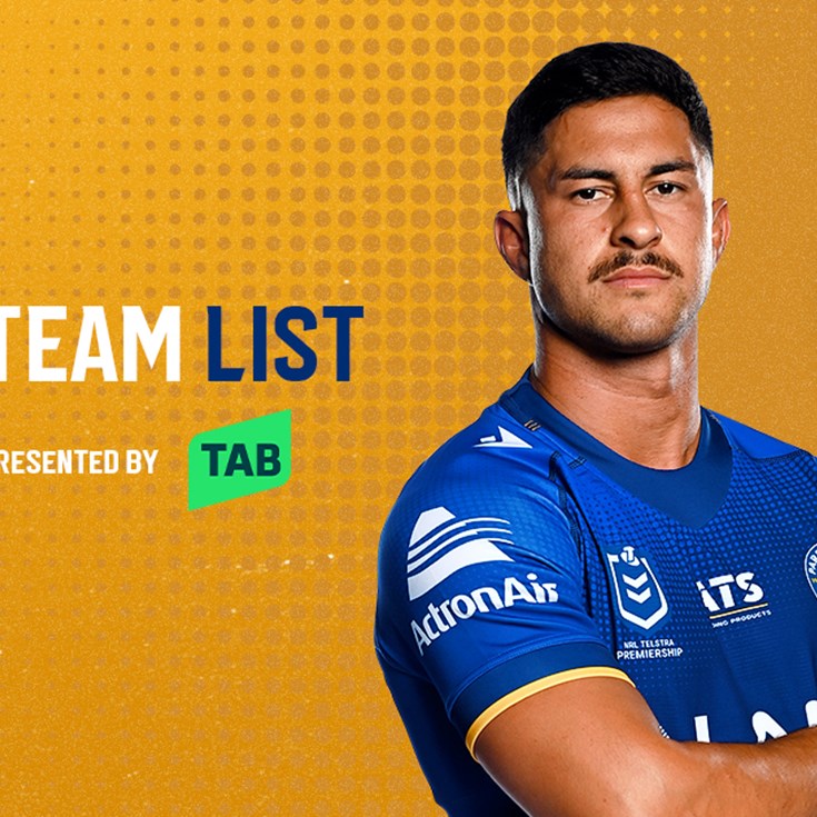 NRL Team List: Round 8