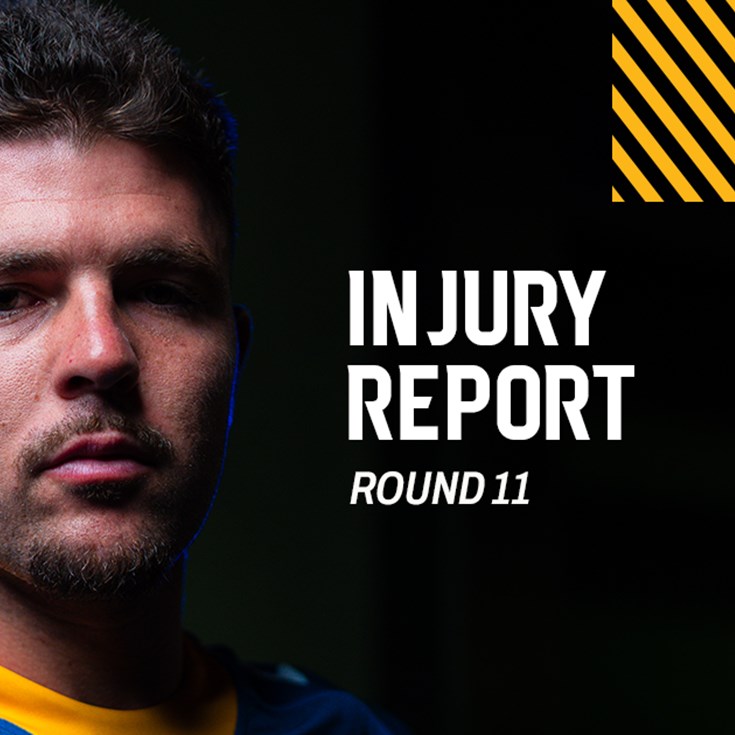 NRL Injury Report: Round 11