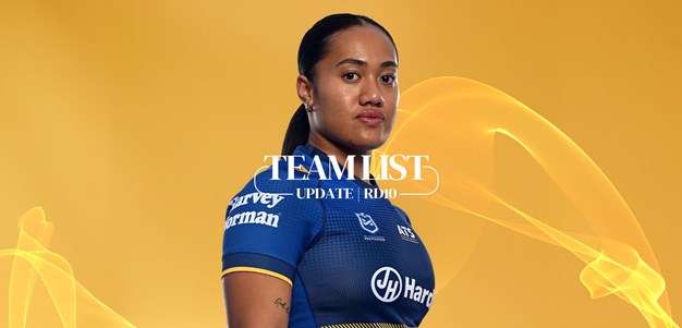 NRLW Team List Update: Round 10
