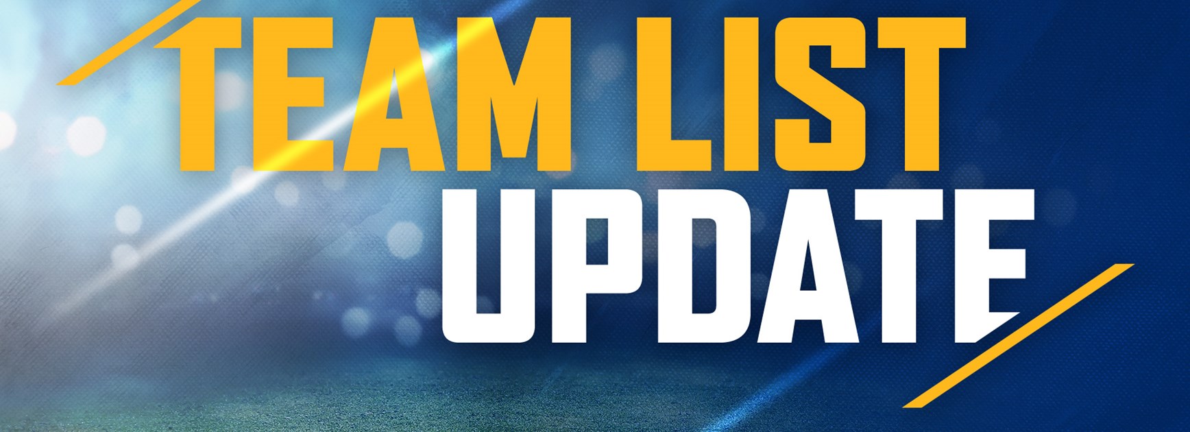Team List Update: Eels v Raiders, Round 15