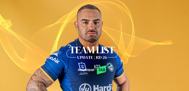 NRL Team List Update: Round 26