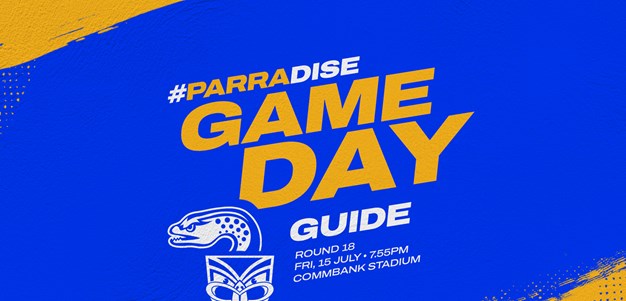 Game Day Guide - Eels v Warriors, Round 18