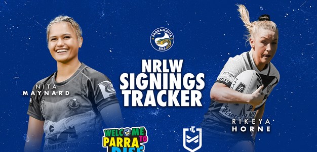 Eels' NRLW Signings Tracker