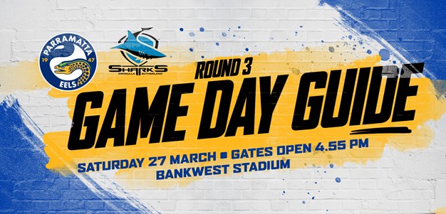 Game Day Guide – Eels v Sharks, Round Three