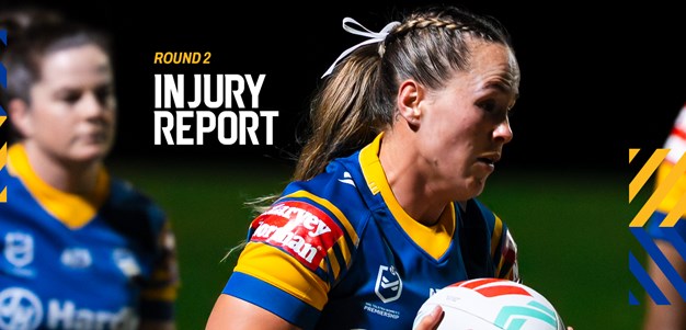 NRLW Injury Report: Round 2