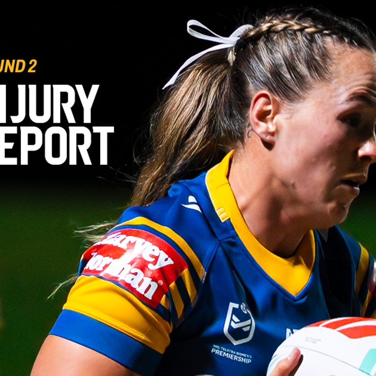 NRLW Injury Report: Round 2