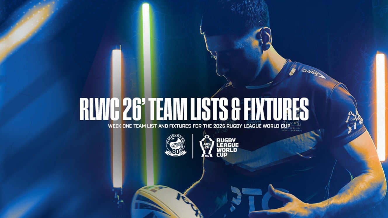 Team Lists & Fixtures: Rugby League World Cup Week 1