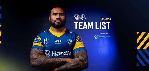 NRL Team List: Round 6
