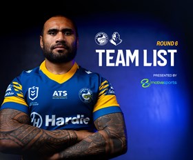 NRL Team List: Round 6