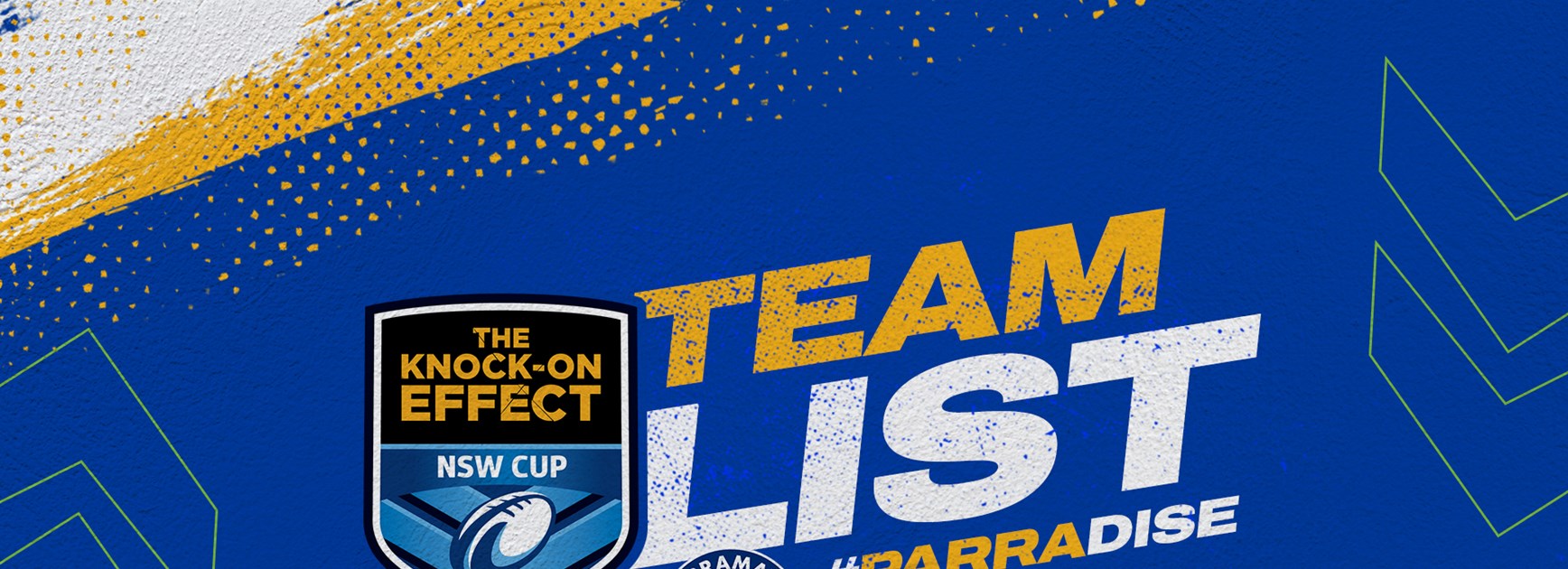 NSW Cup Team List - Eels v Rabbitohs , Round 22