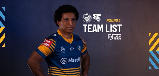 NRLW Team List: Round 5