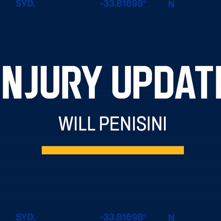 Injury Update: Will Penisini