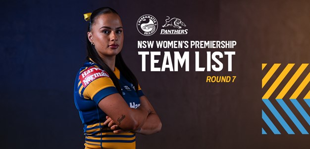 NSW Women's Premiership Team List: Round 7