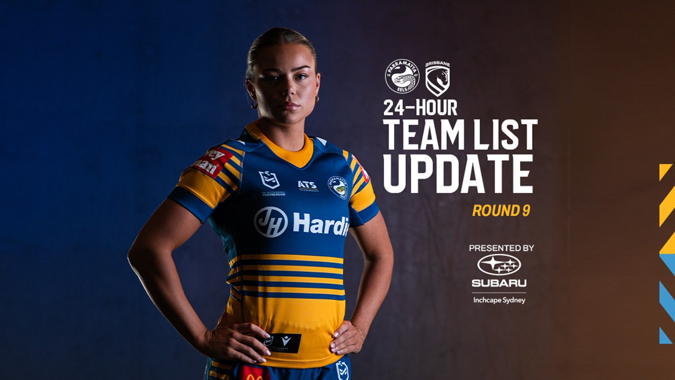 NRLW Team List Update: Round 9
