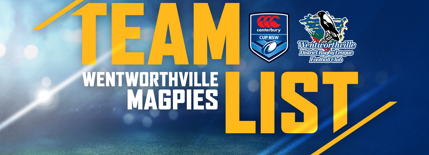 Wentworthville Magpies v Dragons Round 19 Team List