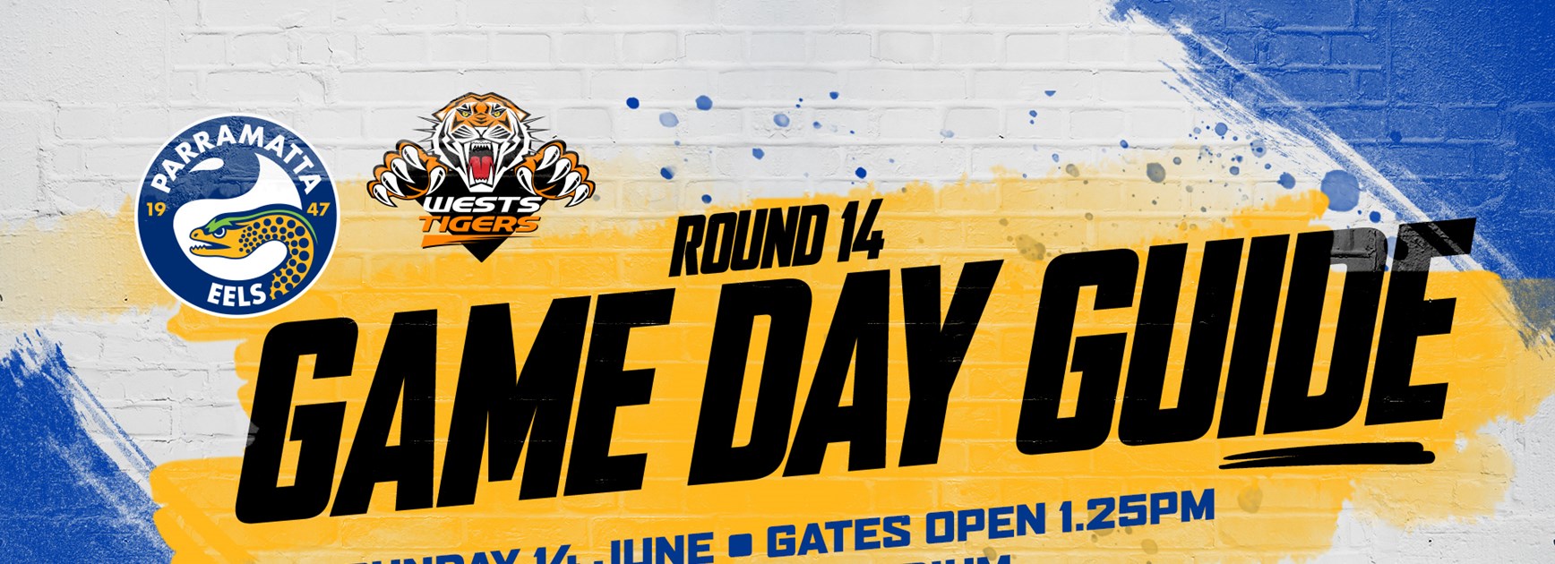 Game Day Guide - Eels v Wests Tigers, Round 14