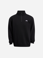 Everyday Eel Black 1/4 Zip Jumper