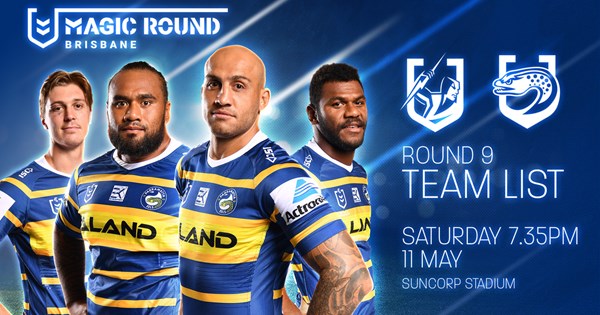 Eels Magic Round Team List | Eels