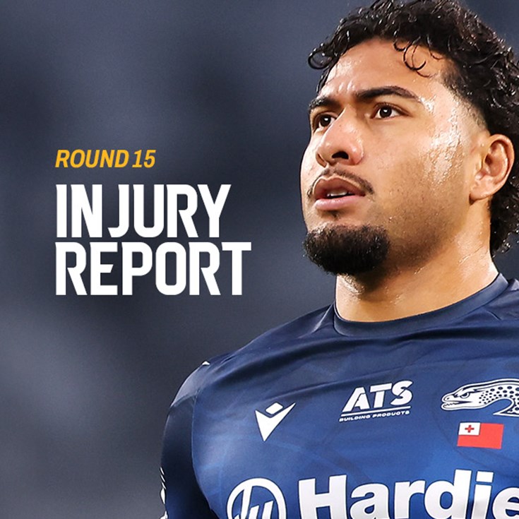 NRL Injury Report: Round 15