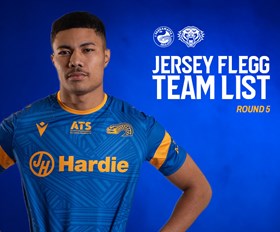 Jersey Flegg Team List: Round 5