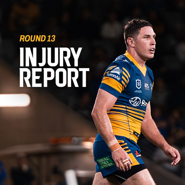 NRL Injury Report: Round 13