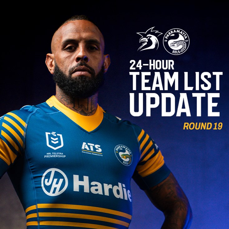 NRL Team List Update: Round 19
