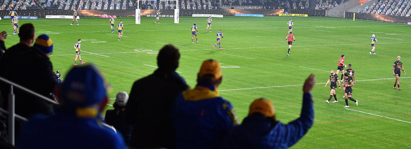 Crowds at Bankwest Stadium: Roosters v Eels, Round 6