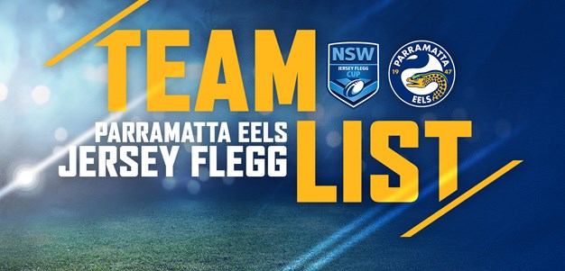 Eels Jersey Flegg Round Nine Team List