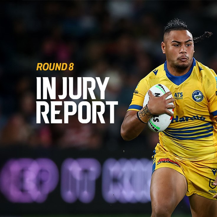 NRL Injury Report: Round 8