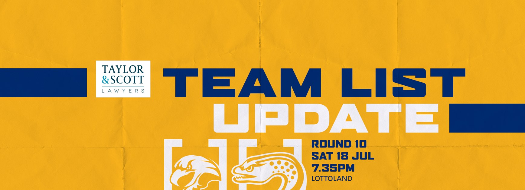 Team List Update: Sea Eagles v Eels, Round 10