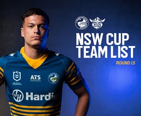 NSW Cup Team List: Round 15