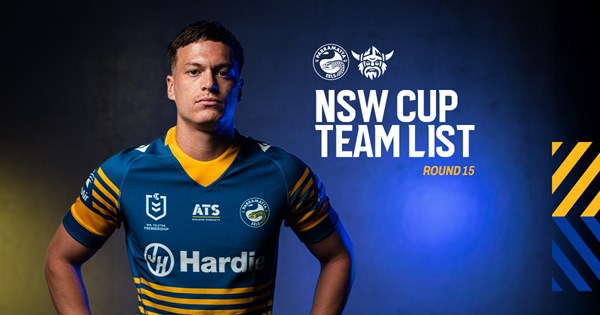 NSW Cup Team List: Round 15 | Eels