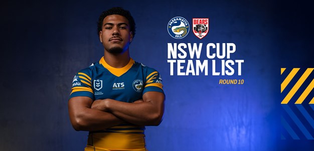 NSW Cup Team List: Round 10