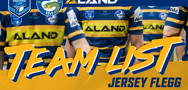 Eels Jersey Flegg Round One Team List