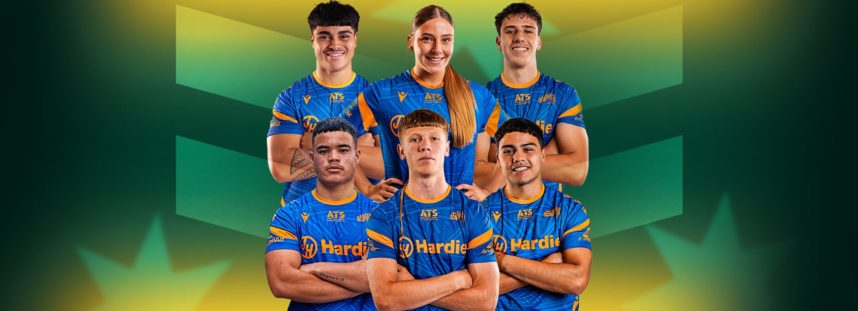 Six Eels Academy players selected for Australian honours
