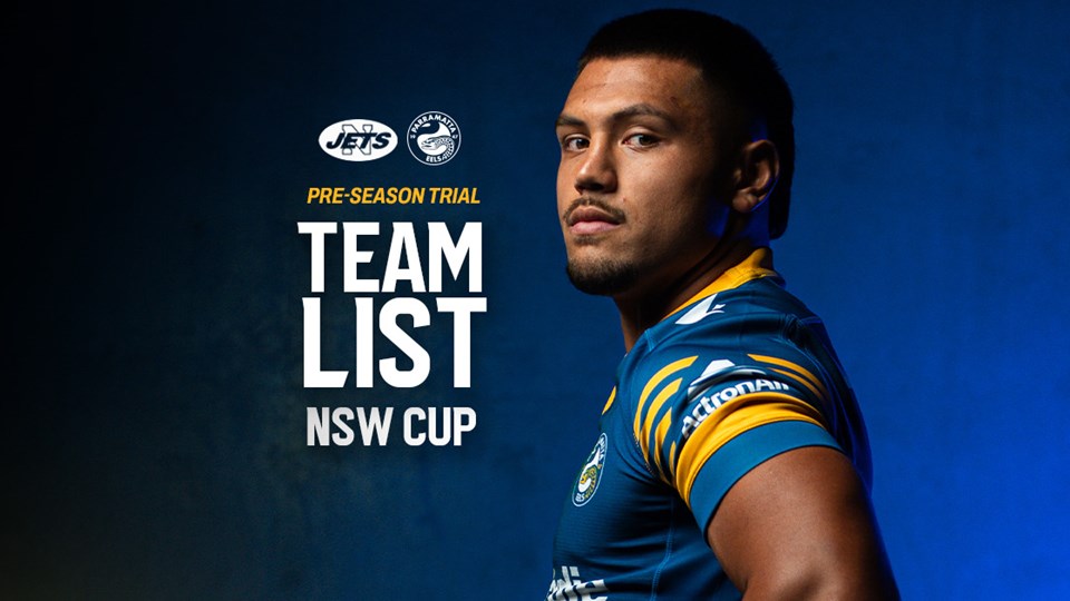 NSW Cup Team List: Pre-Season Trial