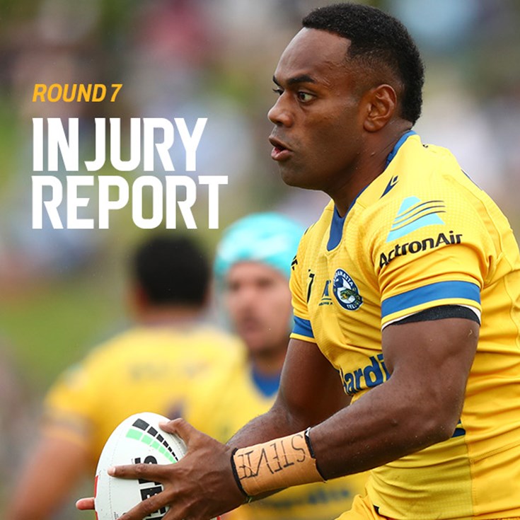 NRL Injury Report: Round 7