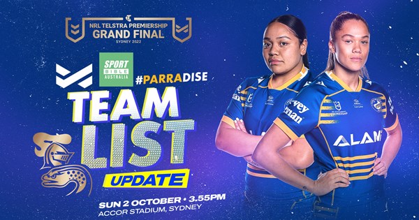 NRLW Team Update - Grand Final Knights v Eels | Eels