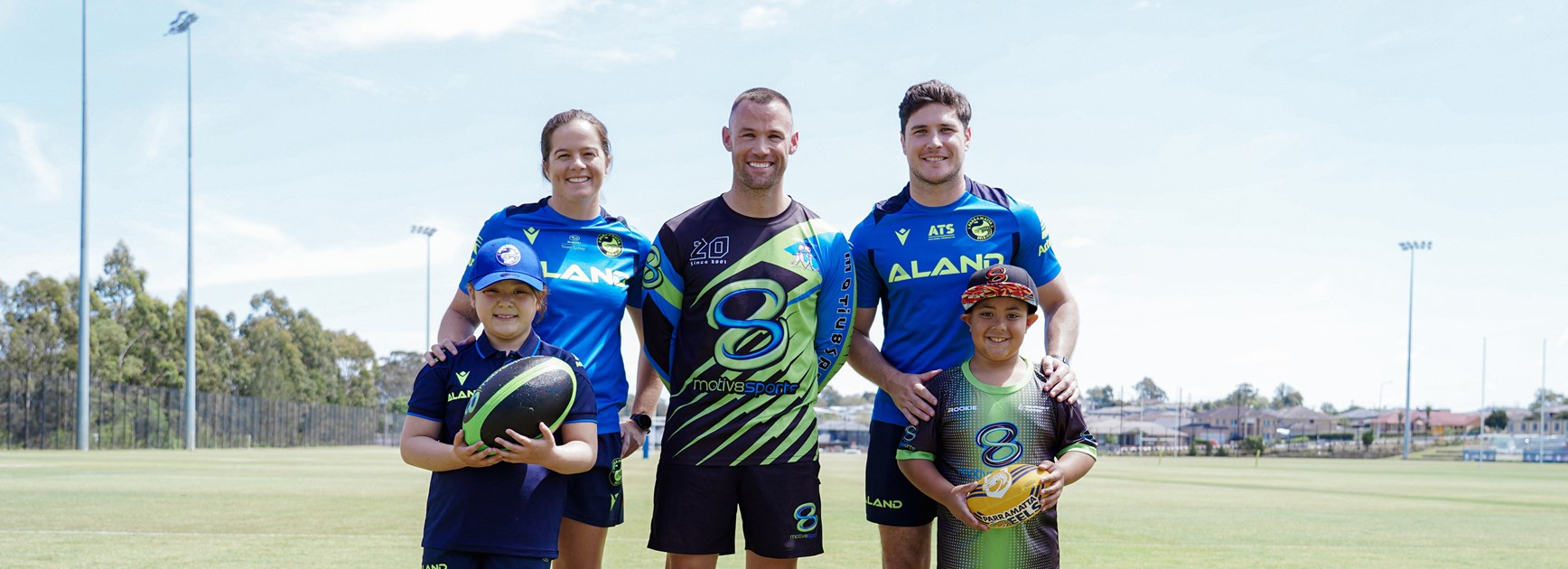 Eels partner with Motiv8sports to encourage active kids