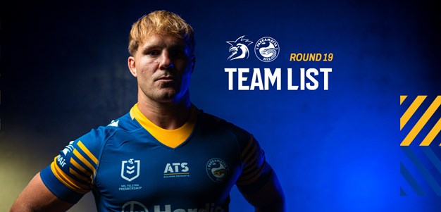 NRL Team List: Round 19