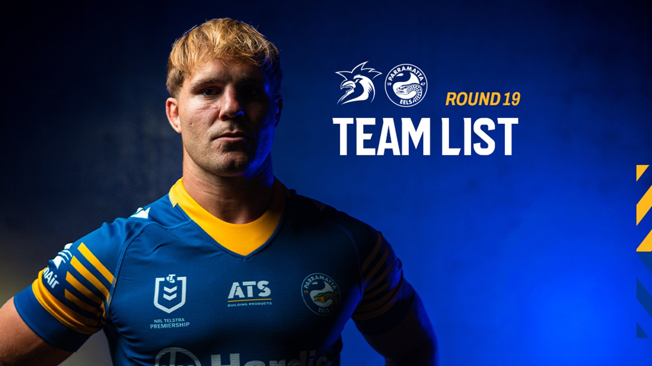 NRL Team List: Round 19