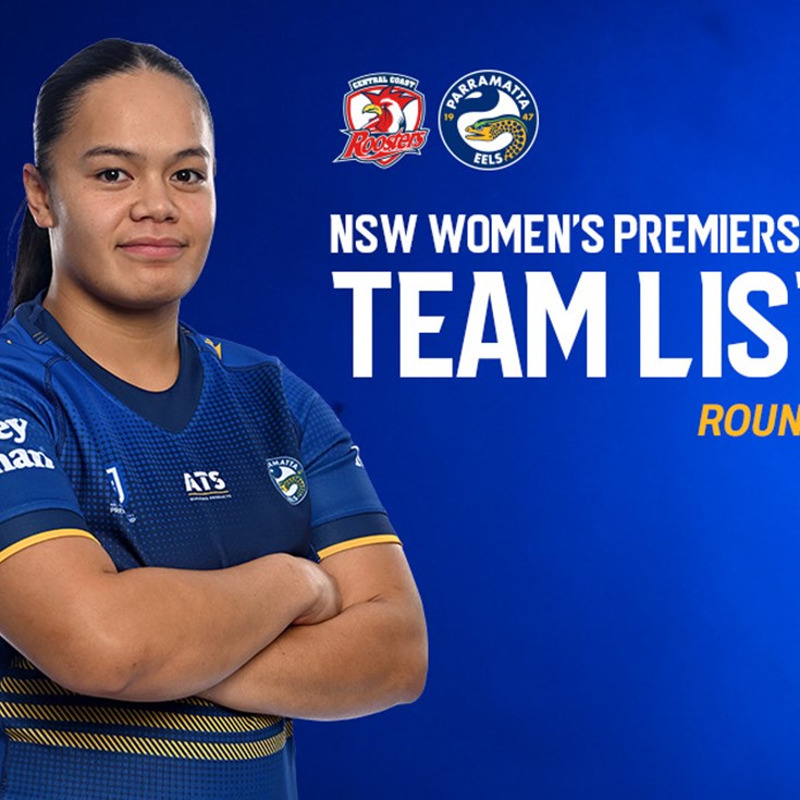NSW Women's Premiership Team List: Round 2