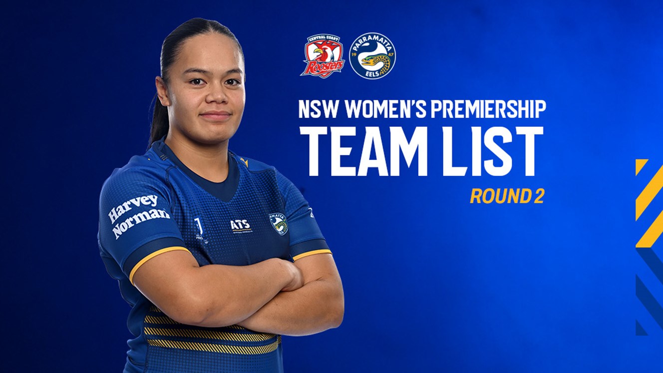 NSW Women's Premiership Team List: Round 2