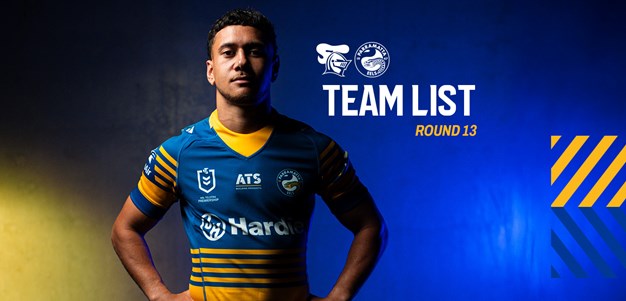 NRL Team List: Round 13