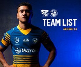 NRL Team List: Round 13