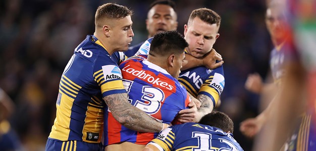 Eels go down in narrow defeat to Pearce inspired Knights